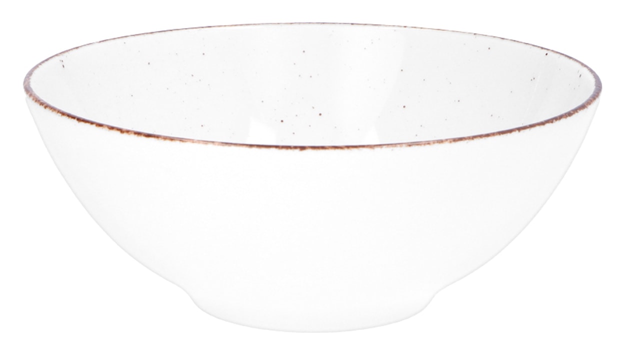Miska salaterka porcelanowa City biała 