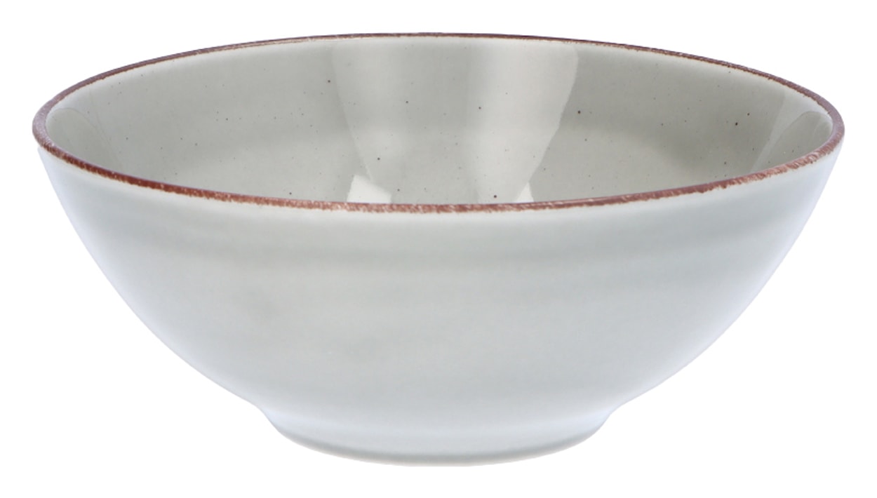 Miska salaterka porcelanowa City szara 