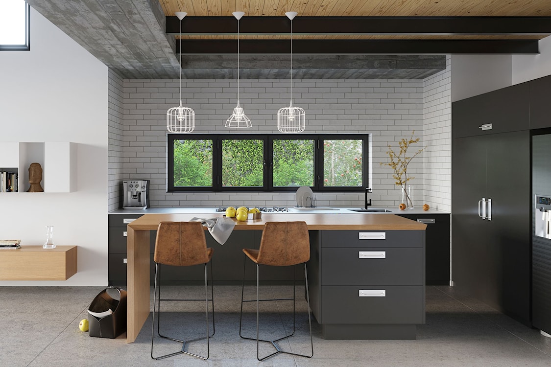 Lampa wisząca Yallane średnica 25 cm stalowa biała  - zdjęcie 3