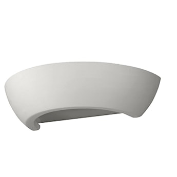 Kinkiet ceramiczny Oskar biały