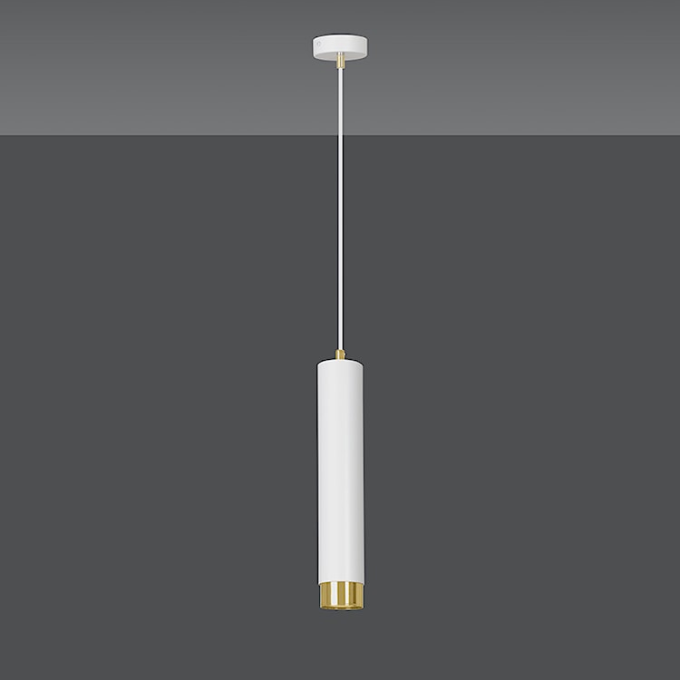 Lampa wisząca Morcone biała  - zdjęcie 4