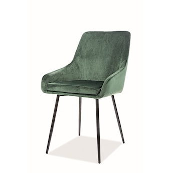 Krzesło tapicerowane Kalvi zielone