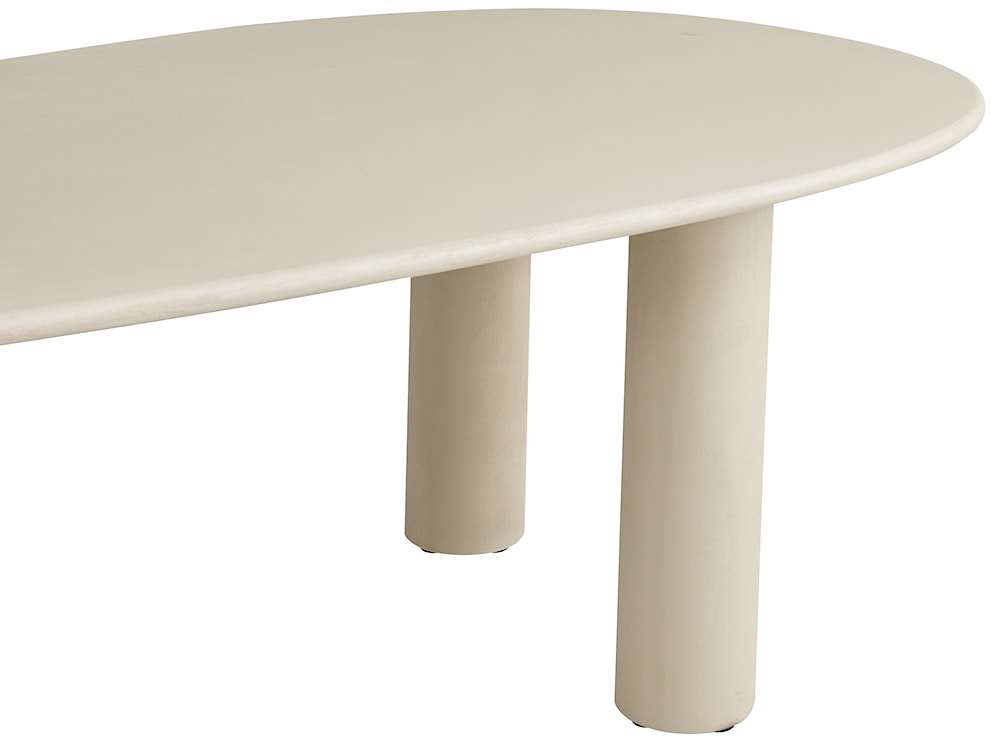 Stół do jadalni Innations 230x120 cm szaro-beżowy z efektem mikrocementu  - zdjęcie 7