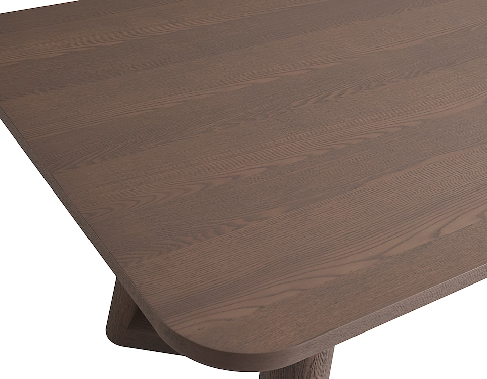 Stół do jadalni Alisser 200x100 cm orzech fornir  - zdjęcie 8