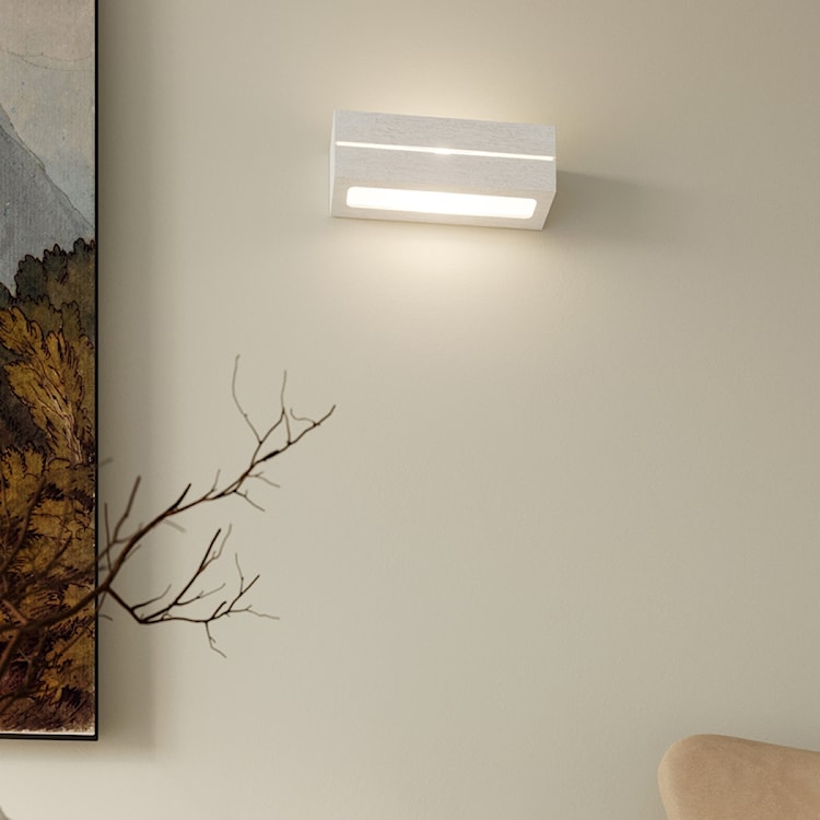 Kinkiet ceramiczny Vega Line biały  - zdjęcie 2