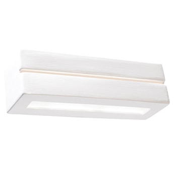 Kinkiet ceramiczny Vega Line biały