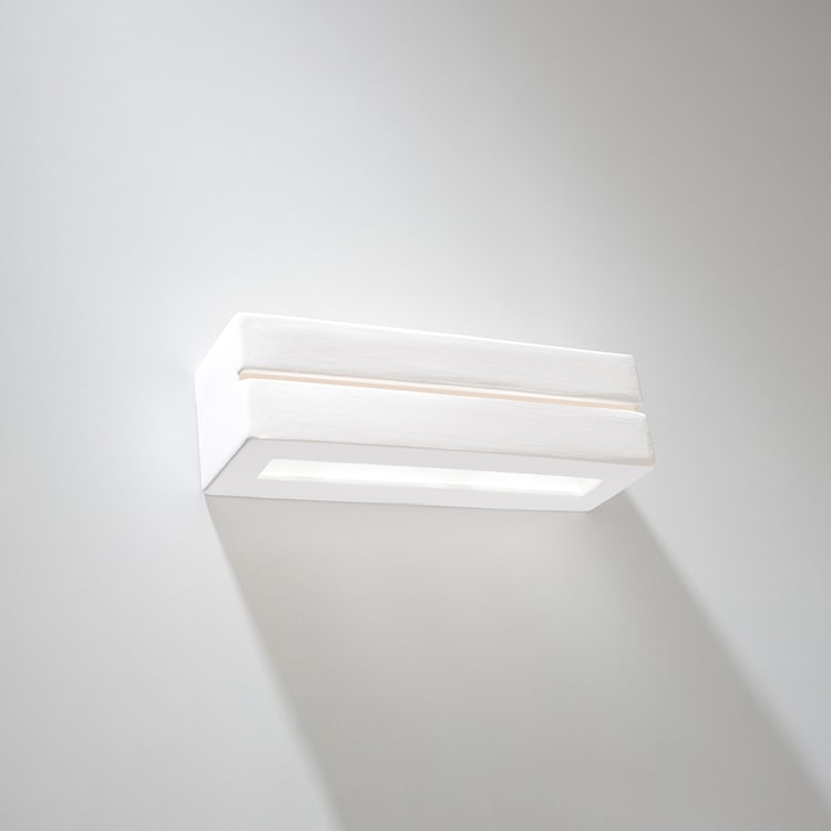 Kinkiet ceramiczny Vega Line biały  - zdjęcie 5
