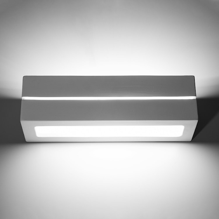 Kinkiet ceramiczny Vega Line biały  - zdjęcie 7