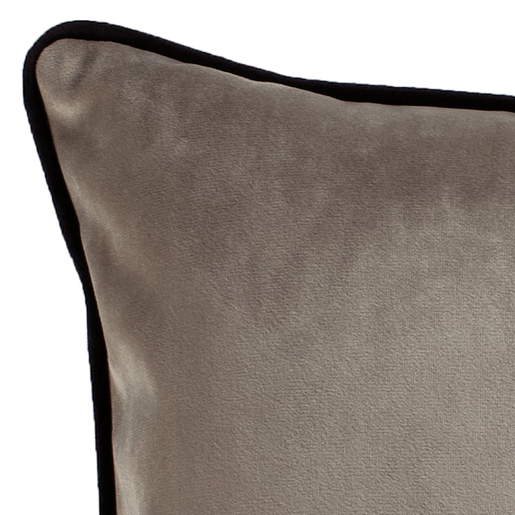 Poduszka dekoracyjna Sylvanca w tkaninie EASY CLEAN 45x45 cm szarobrązowa  - zdjęcie 2