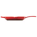 Le Creuset - Patelnia żeliwna grillowa Signature 26 cm czerwona  - zdjęcie 7