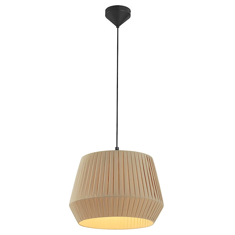 Lampa wisząca Dicte średnica 40 cm beżowa 