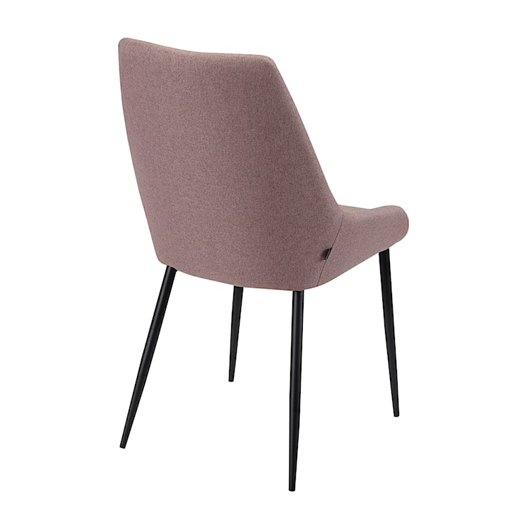 Krzesło tapicerowane Nerrom różowa plecionka wodoodporna  - zdjęcie 3