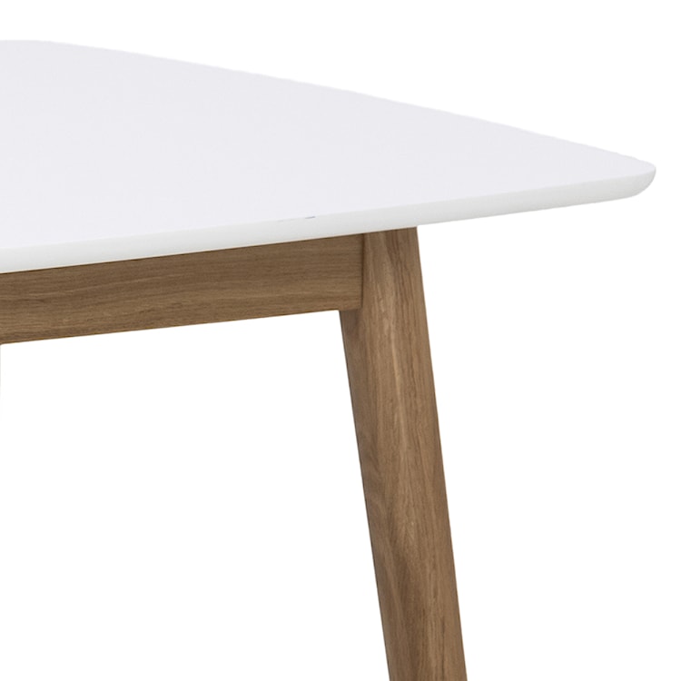 Stół Bebrina 150x80 cm z białym blatem  - zdjęcie 9