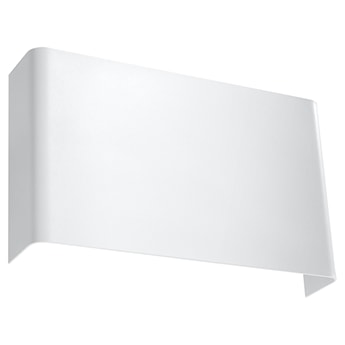 Kinkiet ścienny Minave 25x15 cm x2 stalowy biały