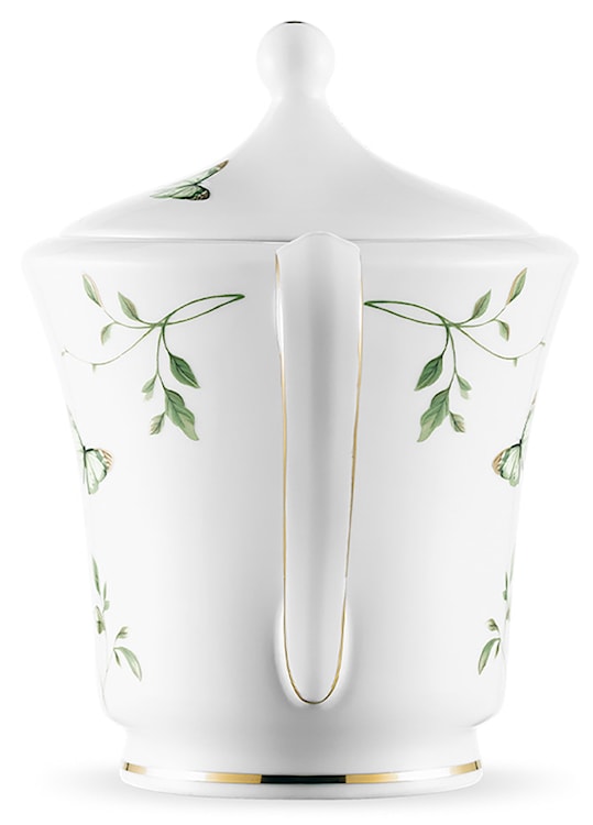 Imbryk porcelanowy Margaret 1000 ml biało-zielony  - zdjęcie 6