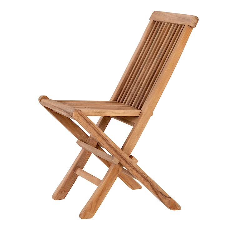Krzesło ogrodowe Rewani 58 cm z drewna tekowego