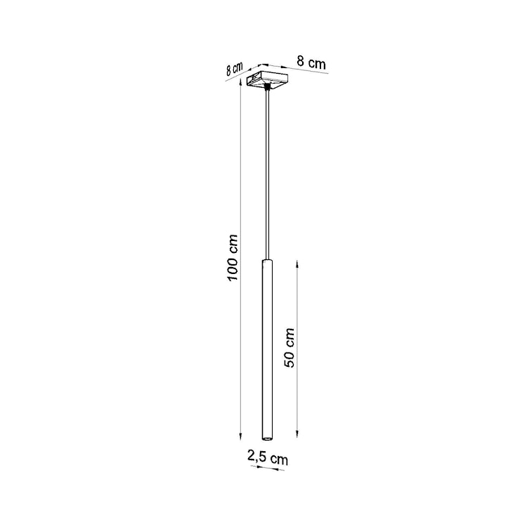 Lampa wisząca Pastelo 1 biała  - zdjęcie 7