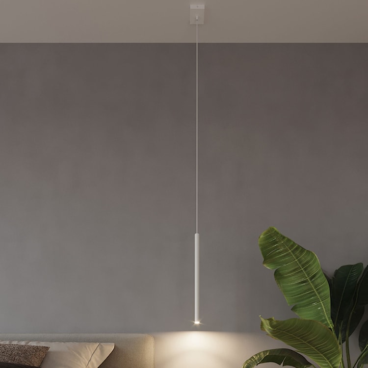Lampa wisząca Pastelo 1 biała  - zdjęcie 2