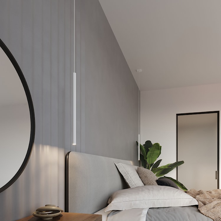 Lampa wisząca Pastelo 1 biała  - zdjęcie 4