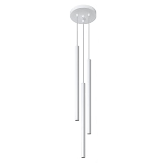 Lampa wisząca Lagga średnica 20 cm x3 biała