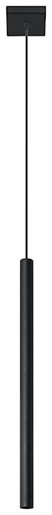 Lampa wisząca Lagga 8x8 cm x1 czarna 