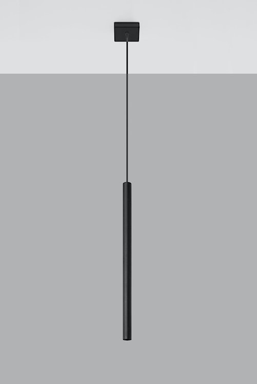 Lampa wisząca Lagga 8x8 cm x1 czarna  - zdjęcie 6