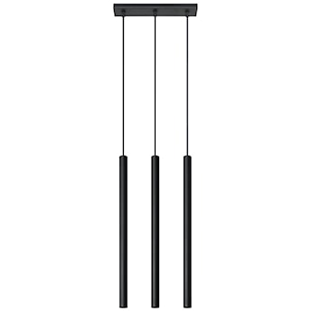 Lampa wisząca Lagga 30x5 cm x3 czarna