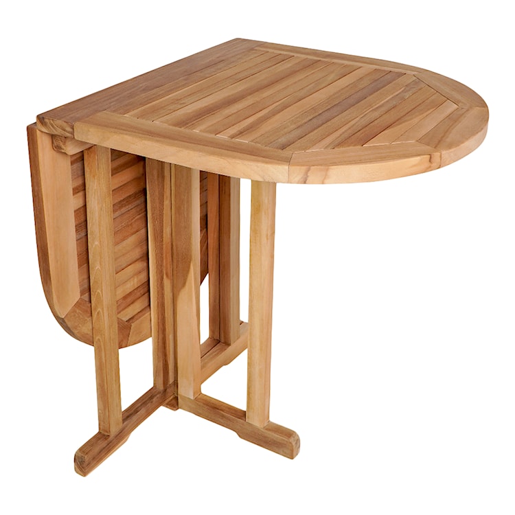 Stół ogrodowy Vellarada 120x60 cm z drewna tekowego  - zdjęcie 4