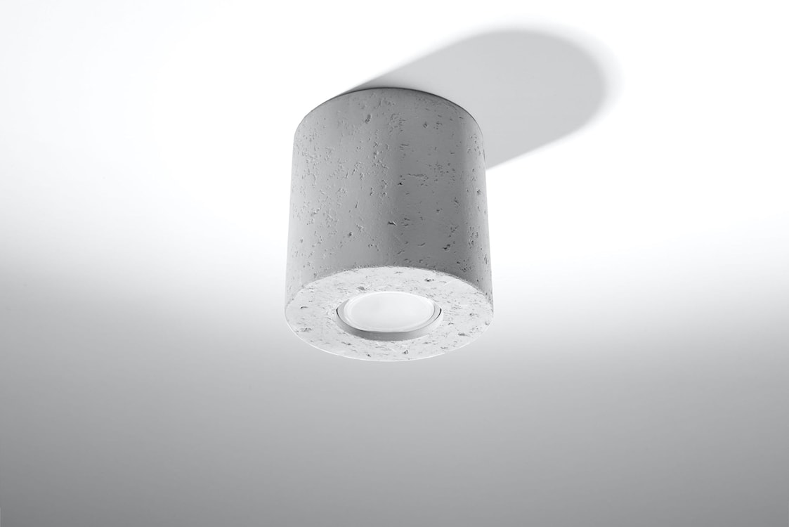 Plafon Obett średnica 10 cm x1 beton  - zdjęcie 5