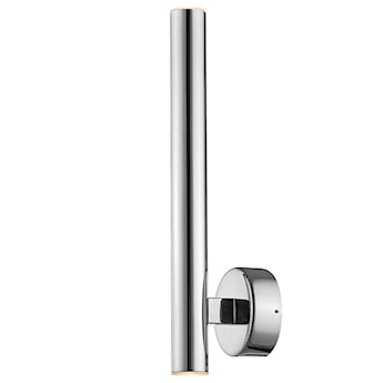 Kinkiet ścienny Erazm srebrny 33 cm