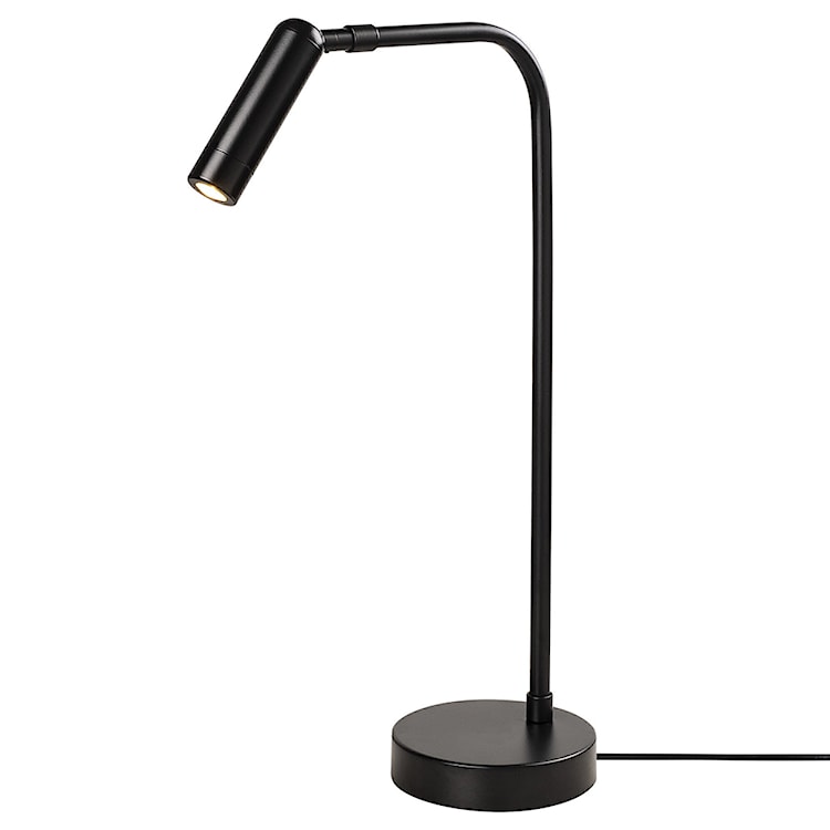 Lampa stołowa Milibeliso minimalistyczna czarna  - zdjęcie 2