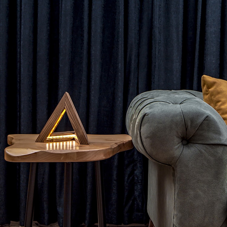 Lampa stołowa Quirita drewniana nowoczesna  - zdjęcie 4