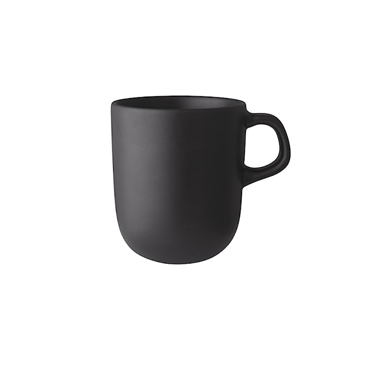 Kubek Nordic Kitchen z kamionki czarny 300 ml