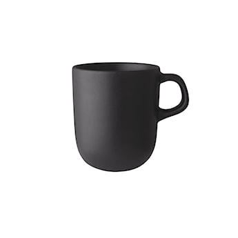 Kubek Nordic Kitchen z kamionki czarny 300 ml