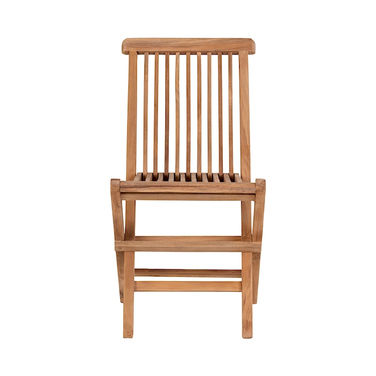 Krzesło ogrodowe Rewani 58 cm z drewna tekowego  - zdjęcie 6
