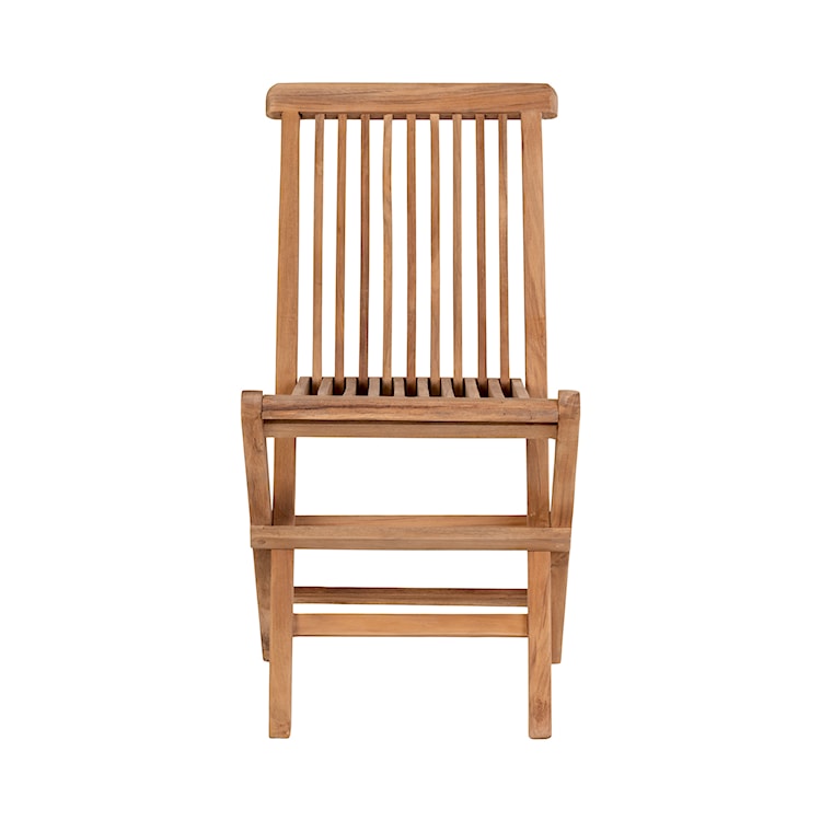 Krzesło ogrodowe Rewani 58 cm z drewna tekowego  - zdjęcie 6