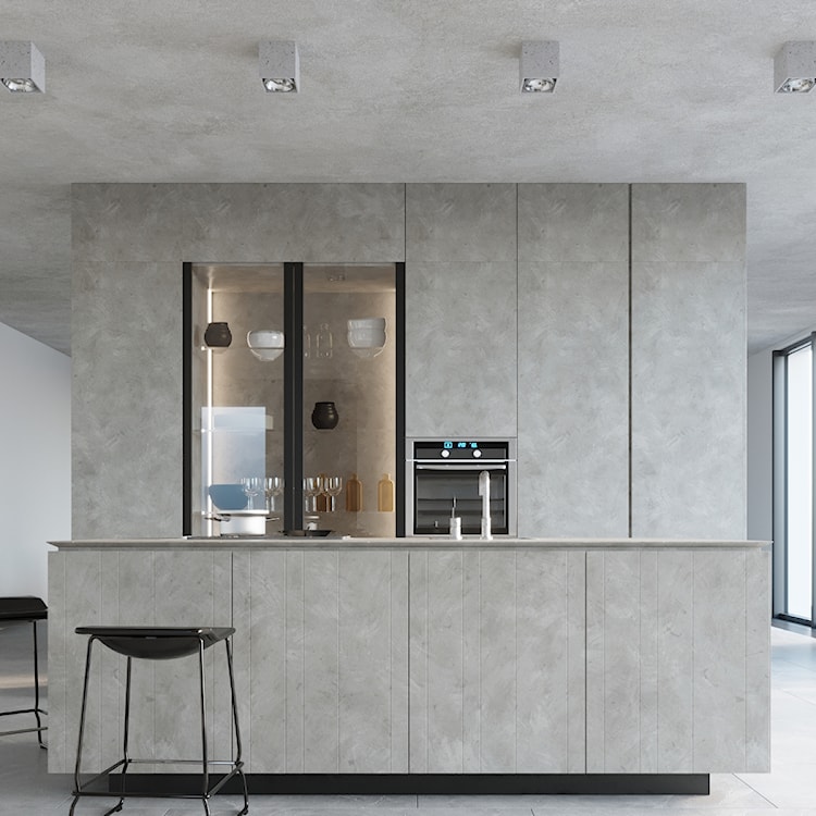 Plafon Valde 14 cm beton  - zdjęcie 2