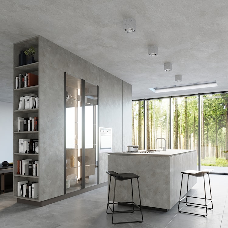 Plafon Valde 14 cm beton  - zdjęcie 3