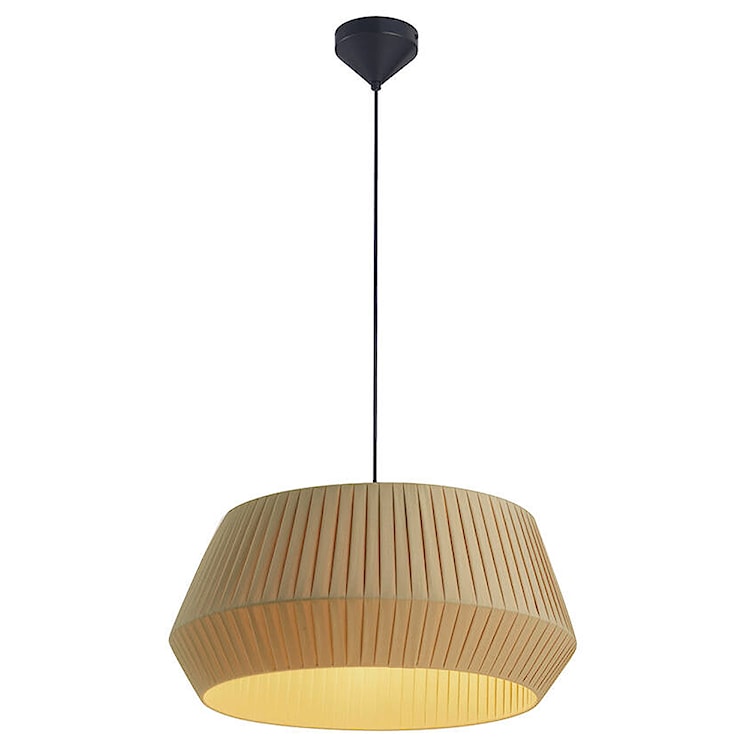 Lampa wisząca Dicte średnica 53 cm beżowa  - zdjęcie 4