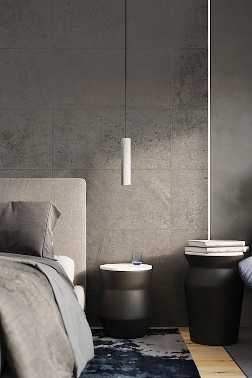 Lampa wisząca Obett średnica 6 cm x1 beton  - zdjęcie 4