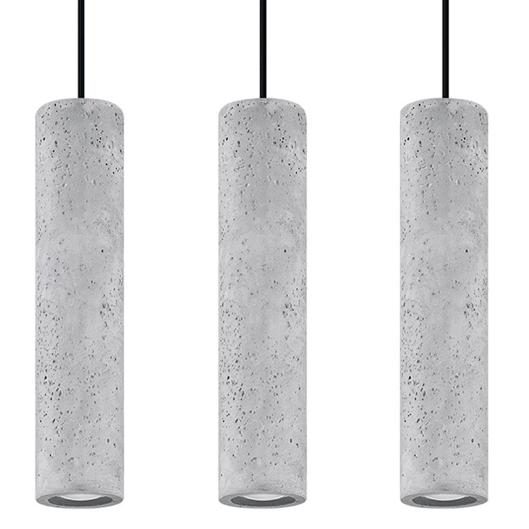 Lampa wisząca Luvo 3L beton