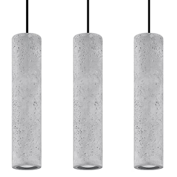 Lampa wisząca Luvo 3L beton