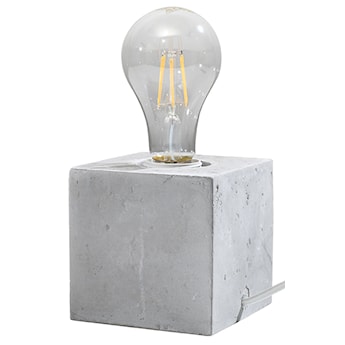 Lampka na biurko Obett 10x10 cm beton