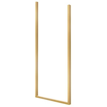 Wieszak na ręczniki Ralv sufitowy złoty 50x2x130 cm
