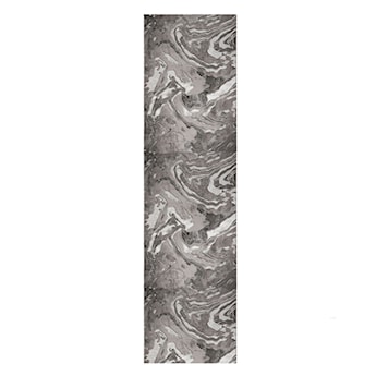 Dywan nowoczesny Marbled srebrny Prostokątny/60x230 cm