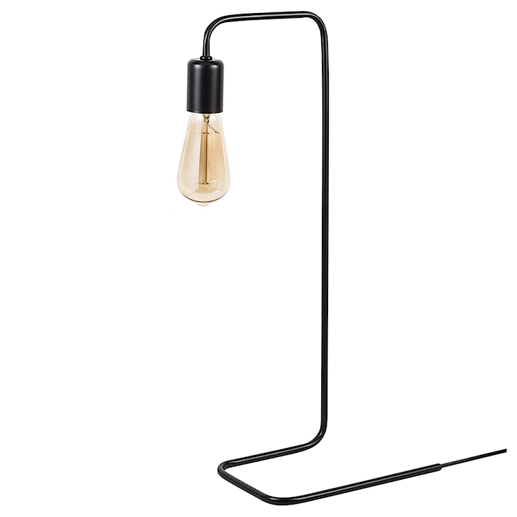 Lampa stołowa Nondity minimalistyczna 55 cm czarna  - zdjęcie 4