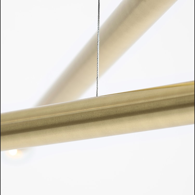 Lampa wisząca Assilves x8 złota  - zdjęcie 5