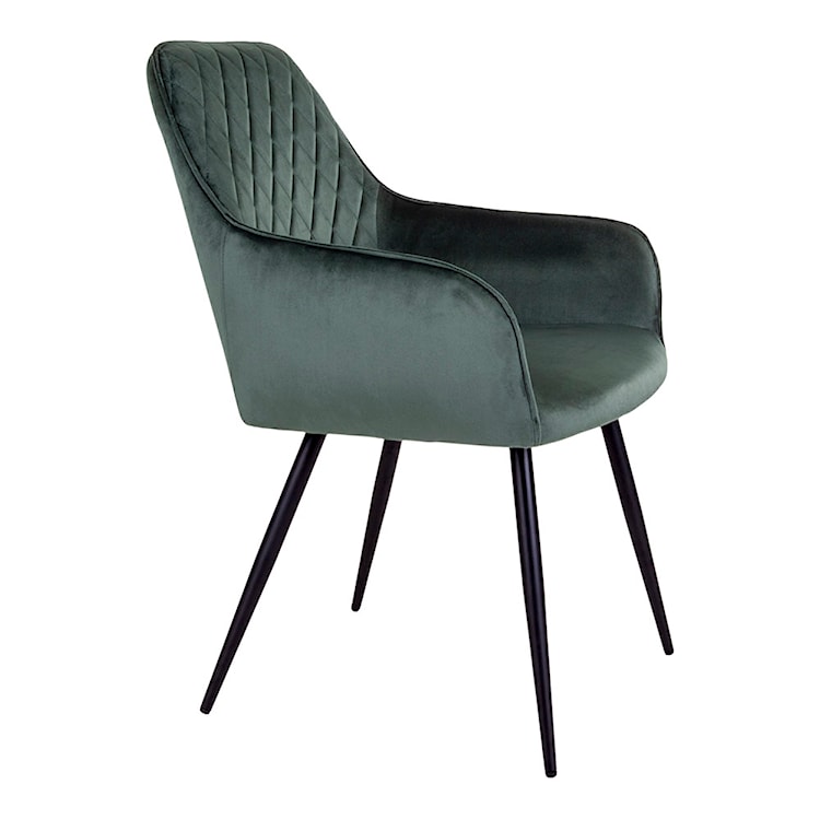 Krzesło tapicerowane Rozates zielone velvet  - zdjęcie 7