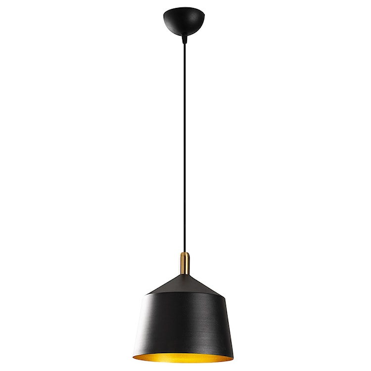 Lampa sufitowa Ardulace średnica 25 cm czarna/złota  - zdjęcie 2