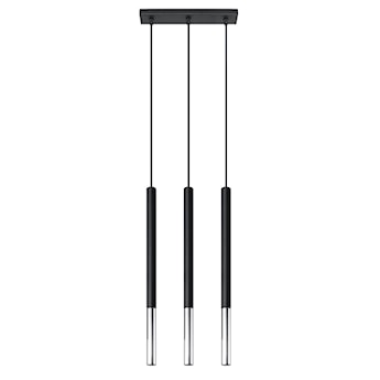 Lampa wisząca Mozaica 3L czarny/chrom